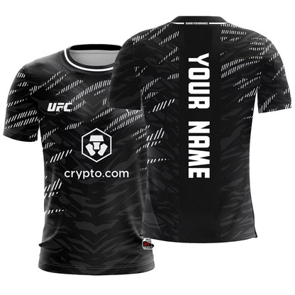 Customized Name 2025 Boxing Fan T-Shirt - Stylish Round Neck Short Sleeve Casual Top for Extreme Sports Enthusiasts